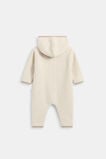 Teddy Zip Coverall  Oat  hi-res
