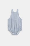 Stripe Romper  Navy  hi-res