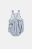 Stripe Romper  Navy  hi-res