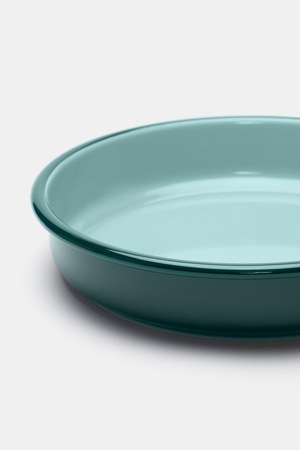 Elias Enamel Round Pan  Twilight Blue
