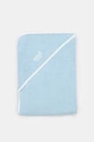 Logo Snuggle Towel  Powder Blue  hi-res