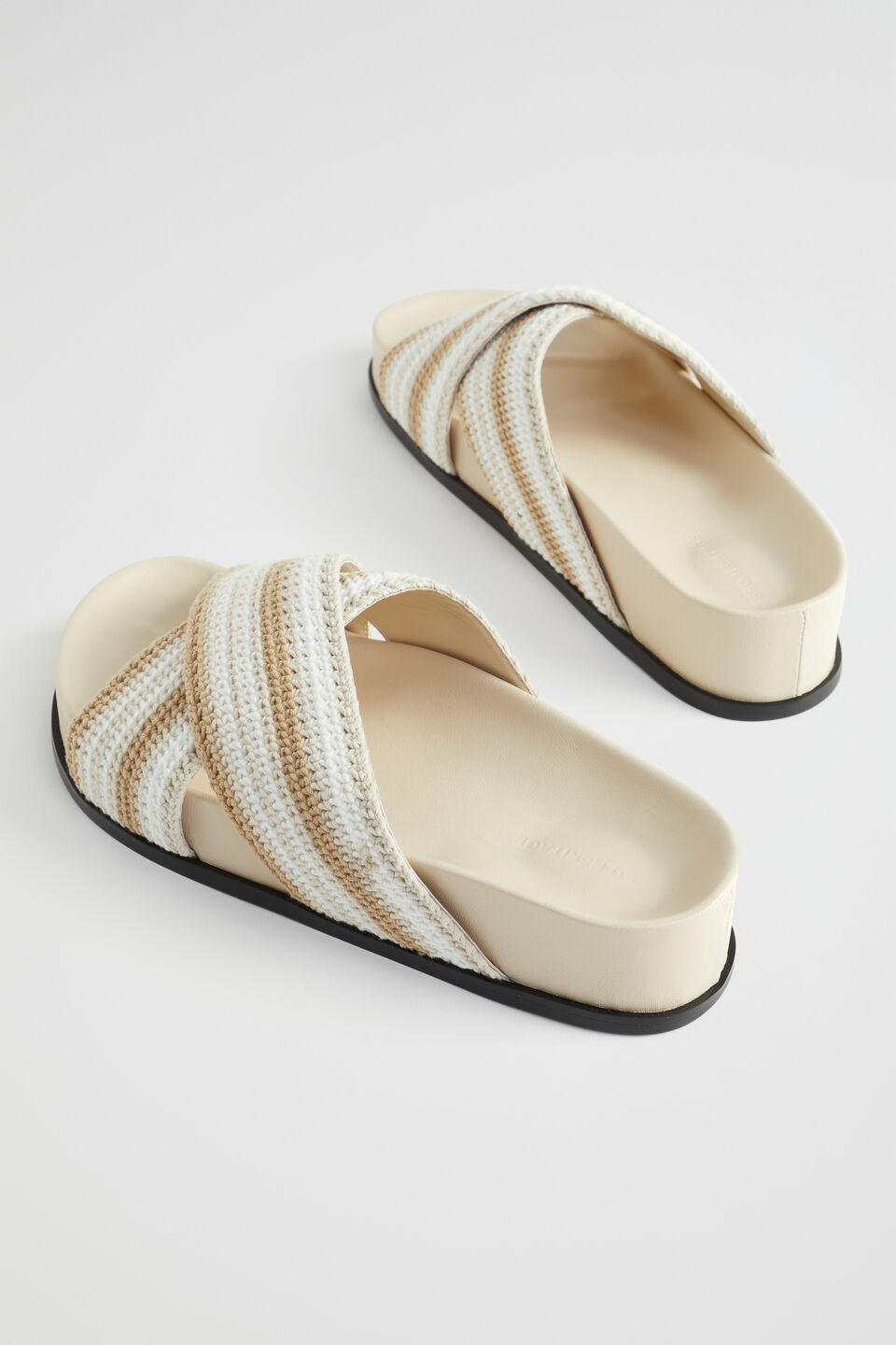 Annika Crochet Slide  Stone