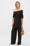 Easy Wide Leg Pant  Black  hi-res