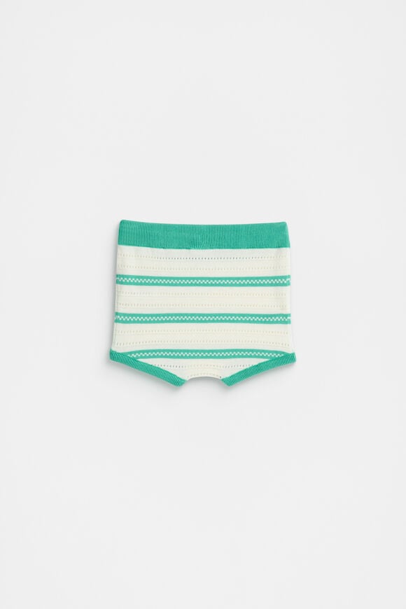 Stripe Knit Bloomer  Classic Cream  hi-res