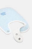 Felt Bunny Bib  Blue Marle  hi-res