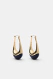 Resin Droplet Earring  Twilight Blue  hi-res