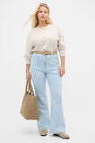 Kick Flare Jean  Ice Blue Denim  hi-res