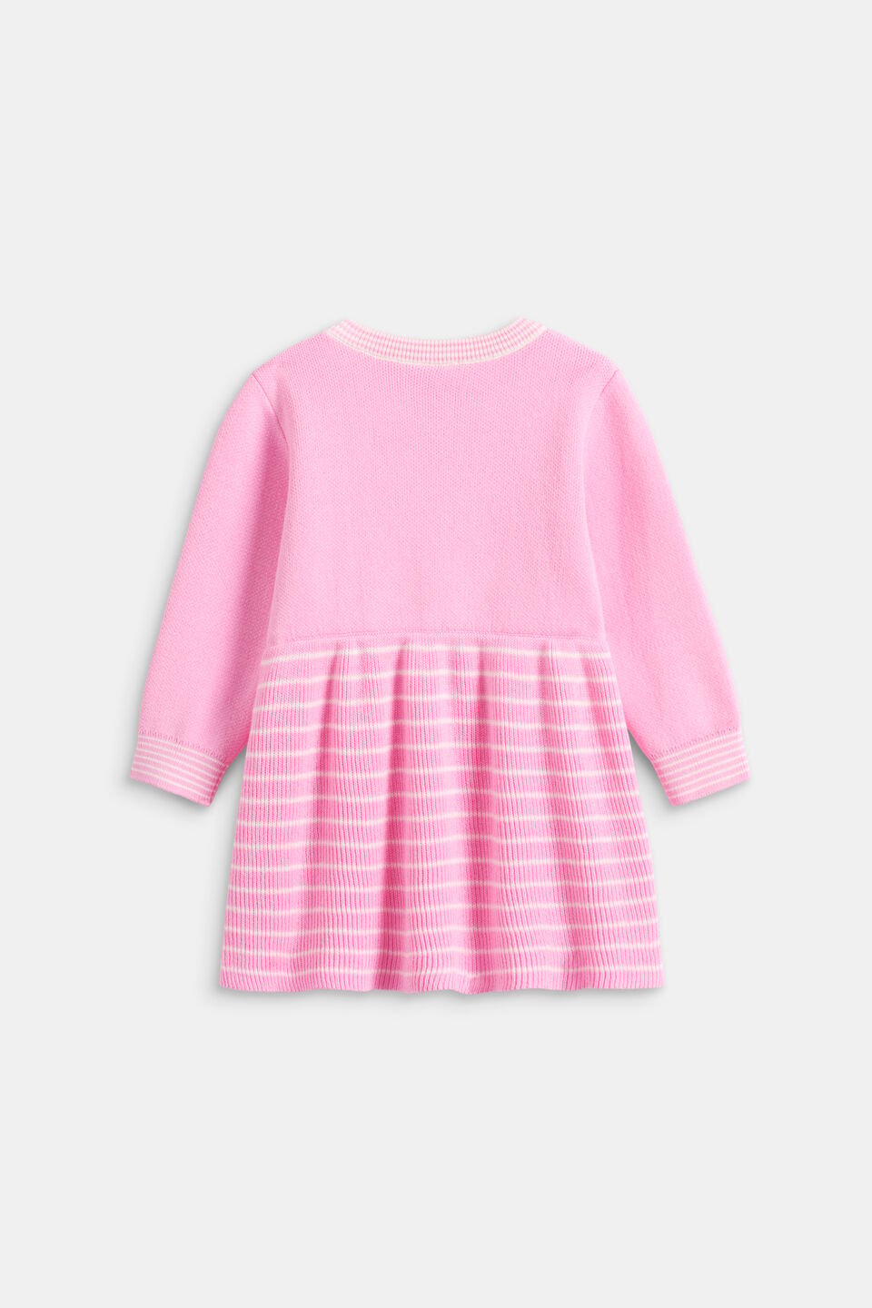 Logo Knit Dress  Candy Pink