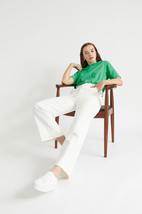 Core Boxy Tee  Bright Mint  hi-res
