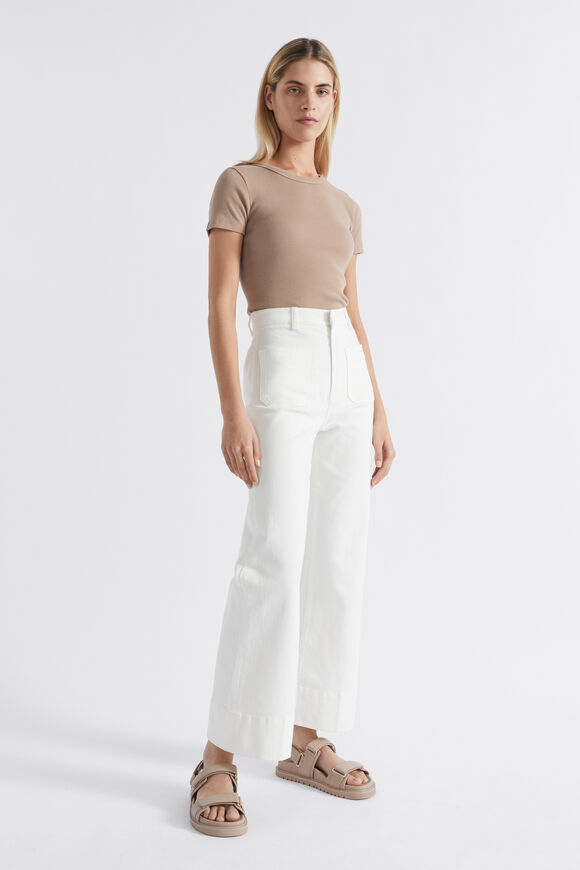 Core Rib Tee  Cookie  hi-res