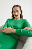 Cut Out Knit Sweater  Bright Mint  hi-res