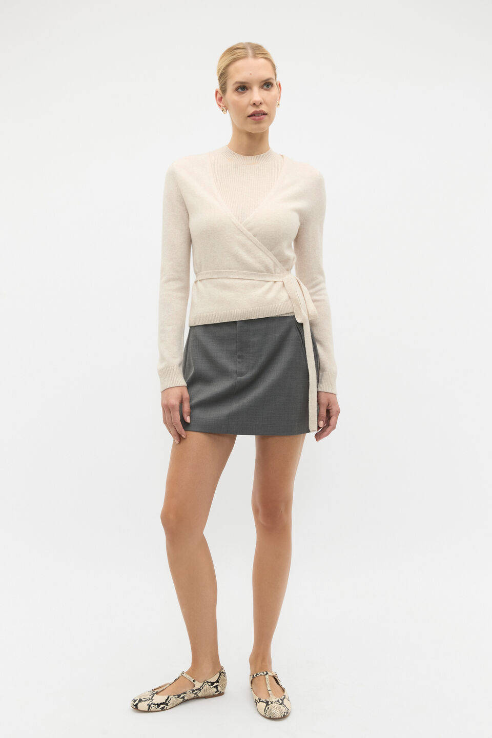 Ballet Sweater  Oat Marle