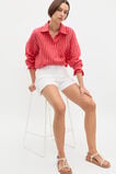 Denim Panel Short  White  hi-res