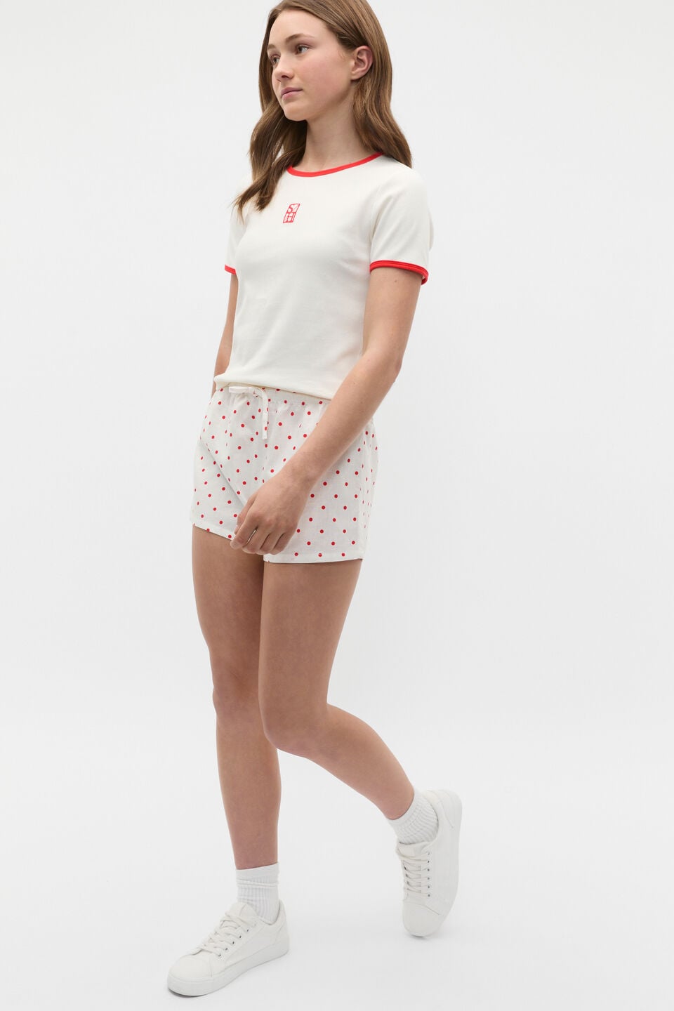 Spot Short  Strawberry Red