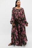 Silk Floral Square Neck Blouse  Floral Multi  hi-res