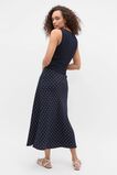 Textured Cotton Knit Top  Twilight Blue  hi-res