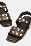 Pippa Studded Sandal  Chocolate  hi-res