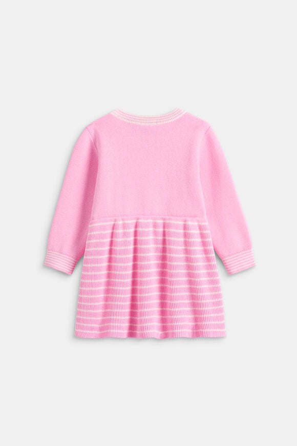 Logo Knit Dress  Candy Pink  hi-res