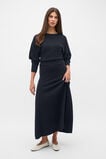 Knitted Maxi Skirt  Twilight Blue  hi-res