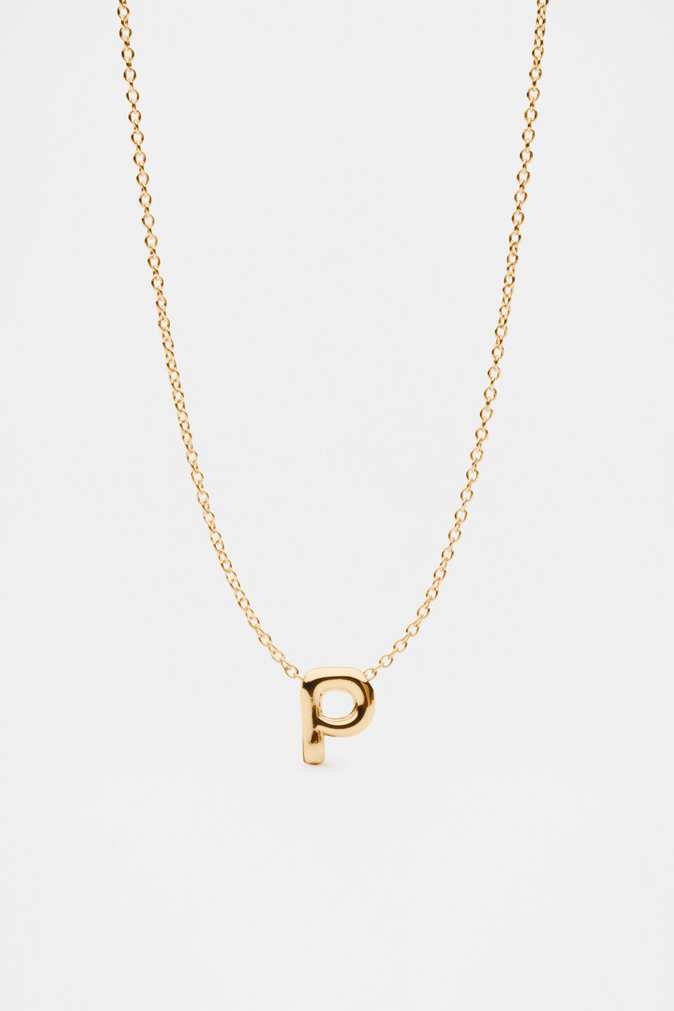 Bubble Letter Necklace  P