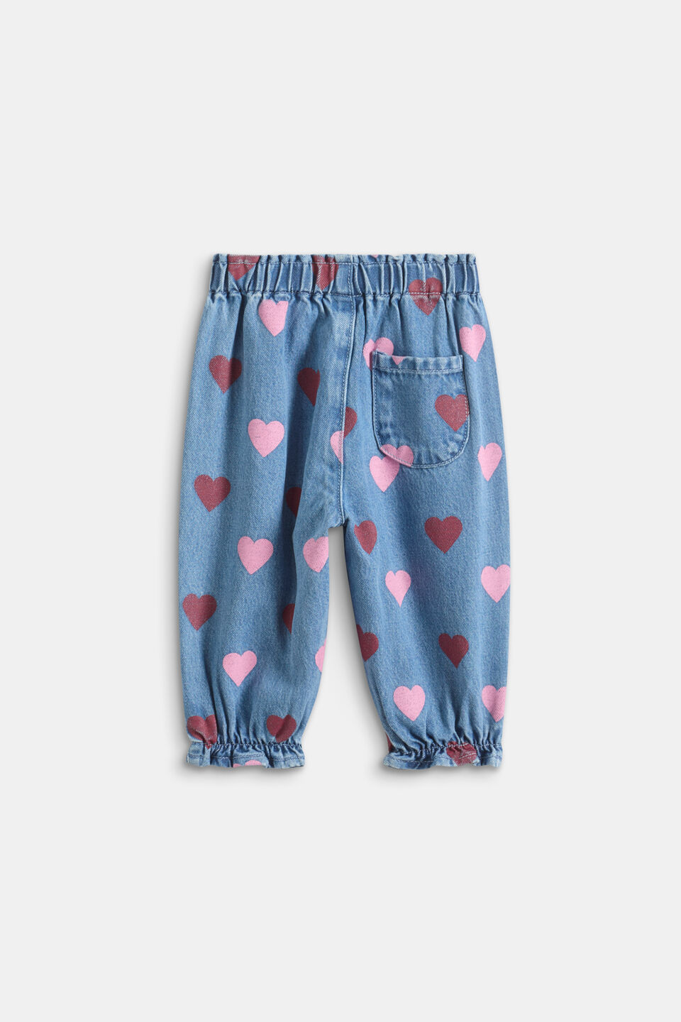 Denim Heart Jean  Washed Indigo