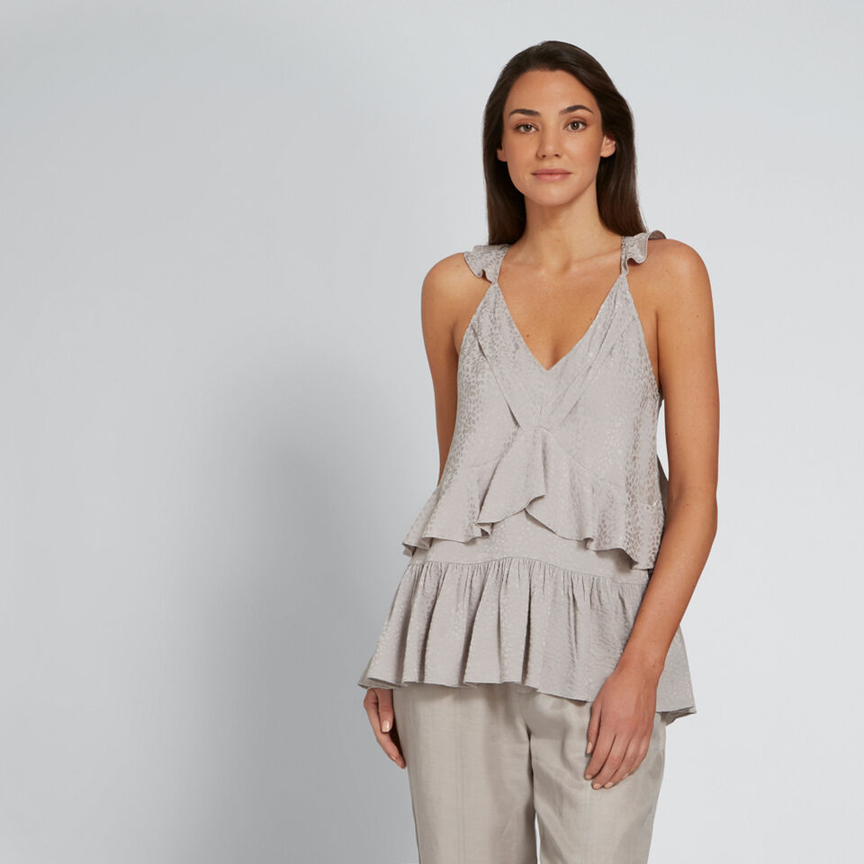 Luxe Jacquard Top  