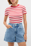 Denim High Waisted Short  Mist Blue Wash  hi-res