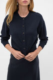Australian Merino Relaxed Cardigan  Twilight Blue  hi-res