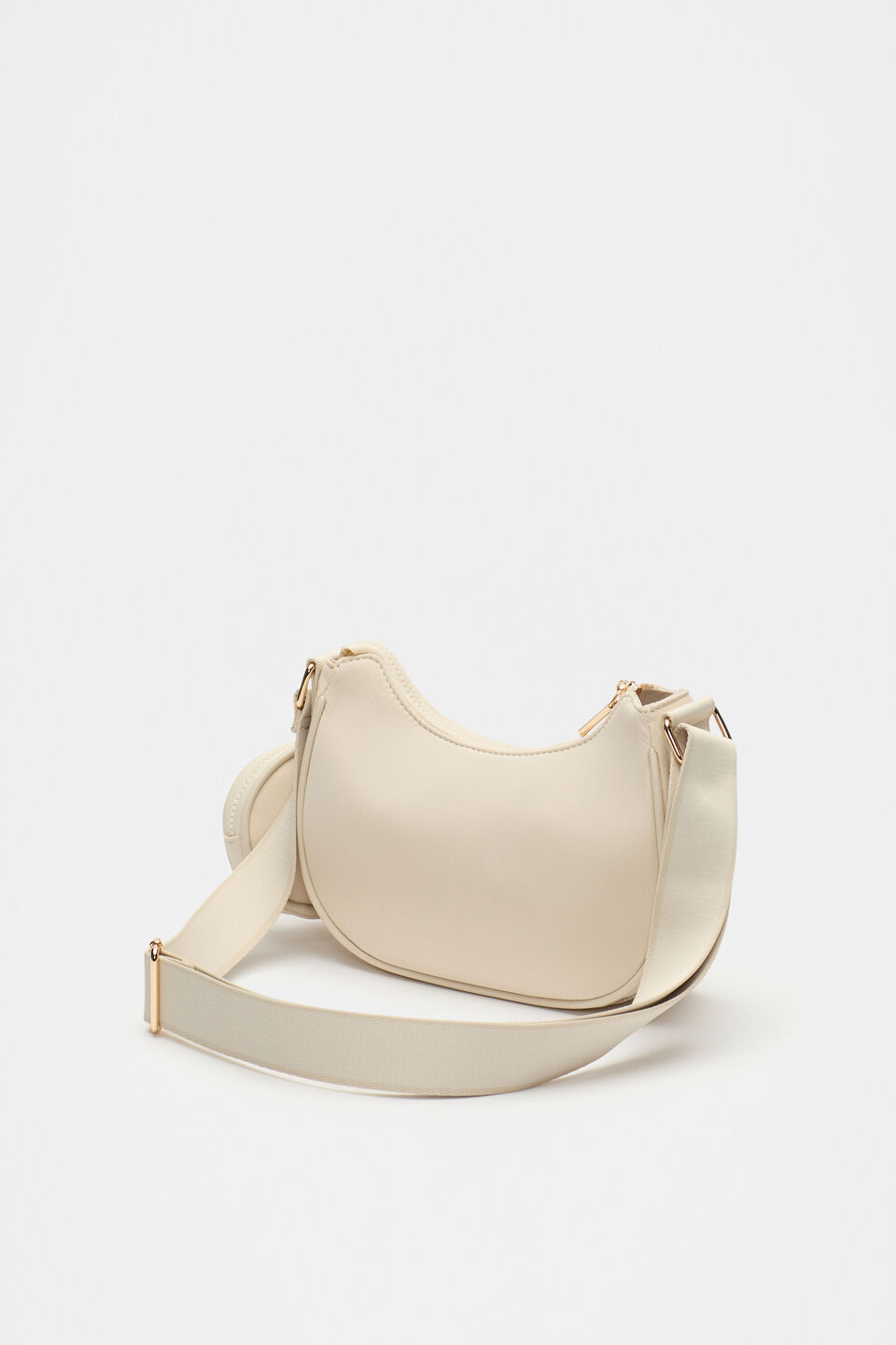 Seed Essential Logo Crossbody Bag  Frappe