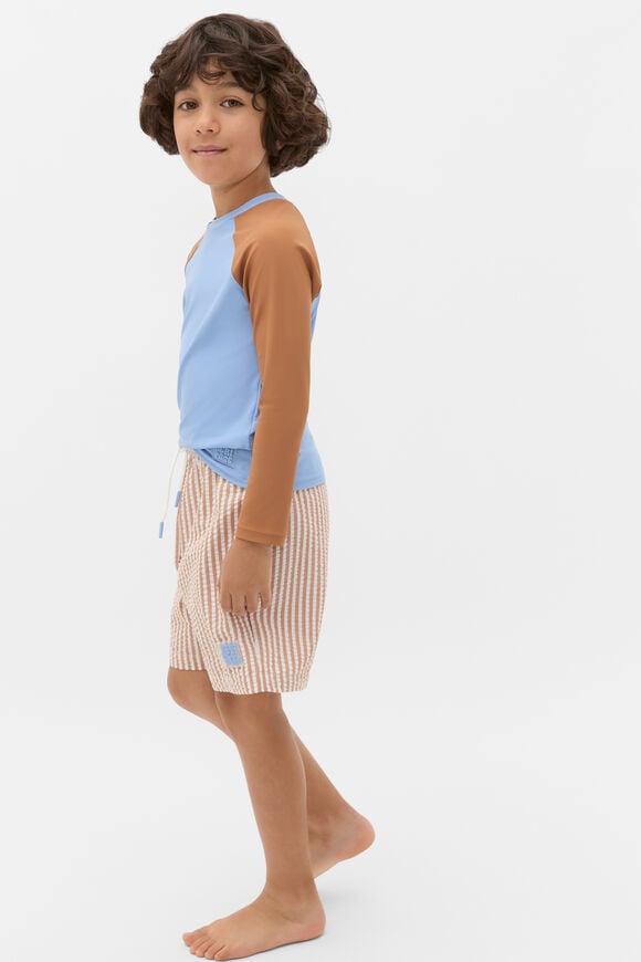 Colourblock Rashvest  Cloud Blue  hi-res