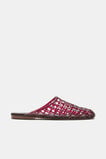 Caged Jelly Mule  Dark Plum  hi-res