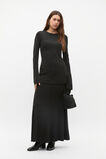 Micro Jersey Layering Top  Black  hi-res