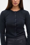 Australian Merino Cardigan  Twilight Blue  hi-res