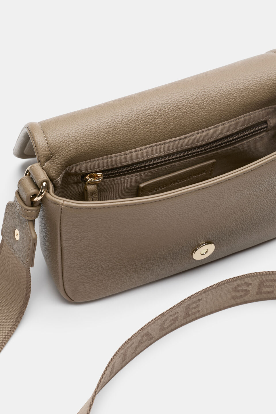 Mini Crossbody Bag  Dark Cashew