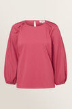 Tuck Detail Raglan Top    hi-res