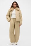 Cotton Elasticated Pant  Caramel Clay  hi-res
