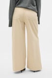 Overdyed Palazzo Jean  Vanilla Cream  hi-res