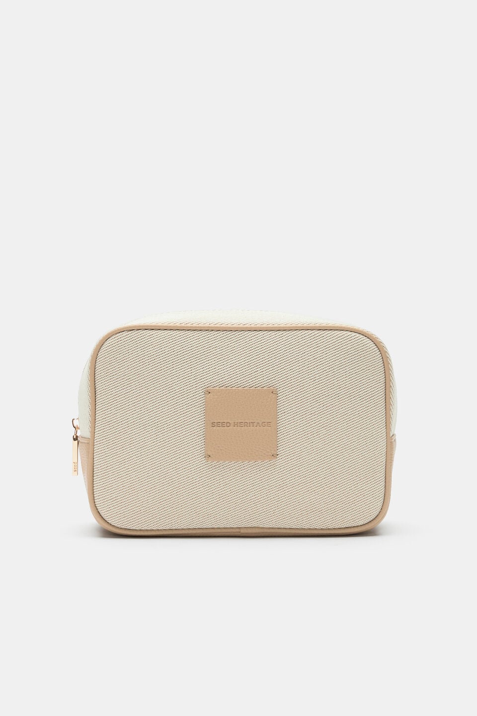 Small Cosmetic Bag  Sandstone