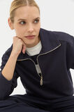 Core Heritage Half Zip Sweat  Twilight Blue  hi-res