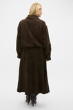 Suede Bomber Jacket  Coffee Bean  hi-res