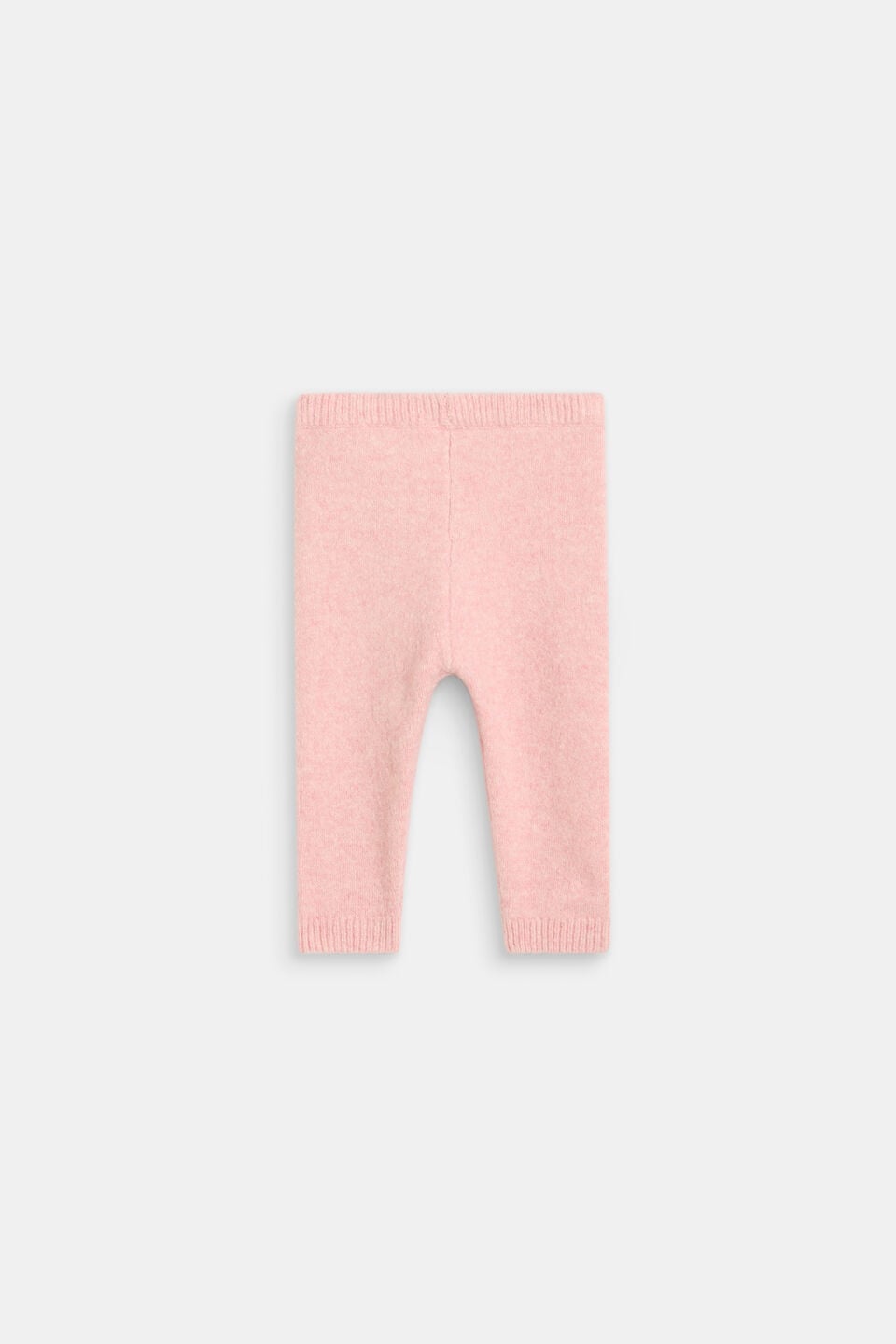 Leaf Knit Pant  Blush Pink Marle