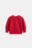 Bow Knit Sweater  Chilli Red  hi-res