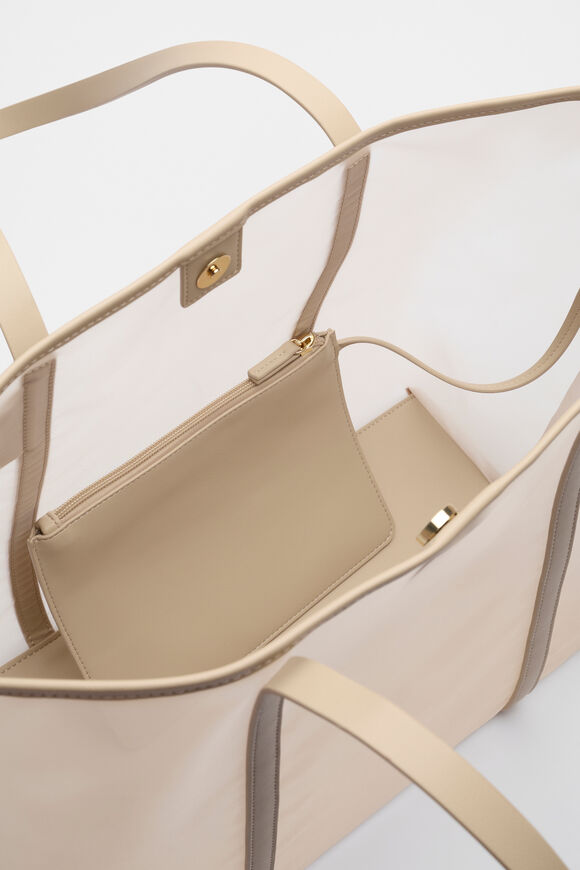 Mesh Tote  Iced Latte  hi-res