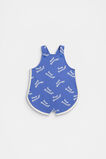 Sporty Logo Overall  Azure Blue  hi-res