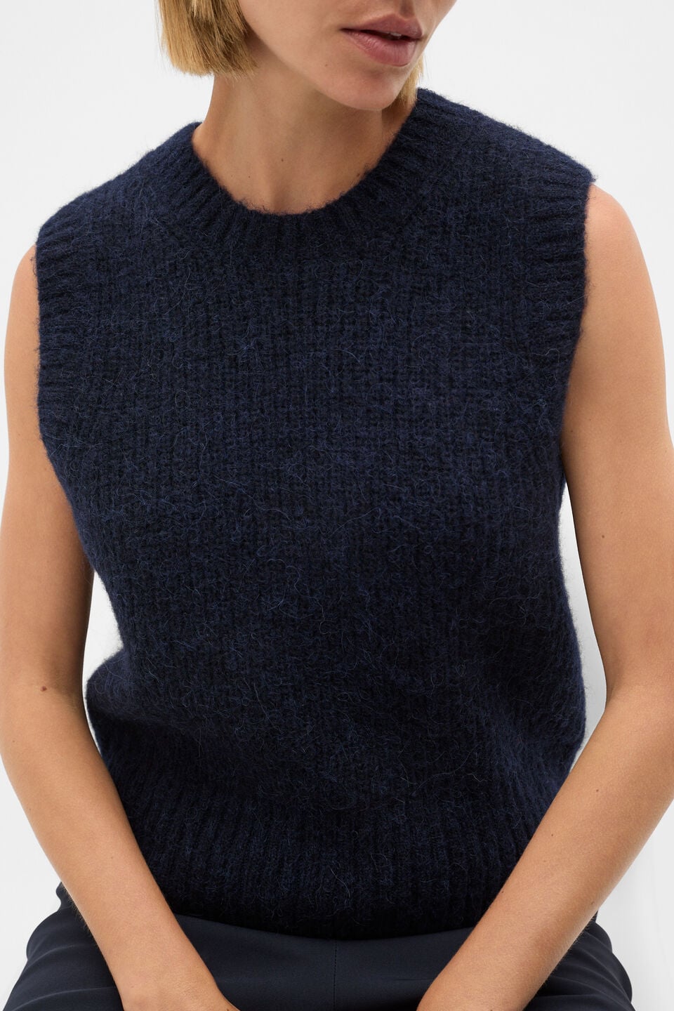 Lofty Neat Vest  Twilight Blue