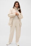 Easy Barrel Leg Pant  Vanilla Cream  hi-res