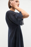 Lyocell Blend Kaftan Maxi Dress  Twilight Blue  hi-res