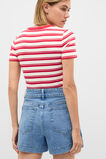 Denim High Waisted Short  Mist Blue Wash  hi-res