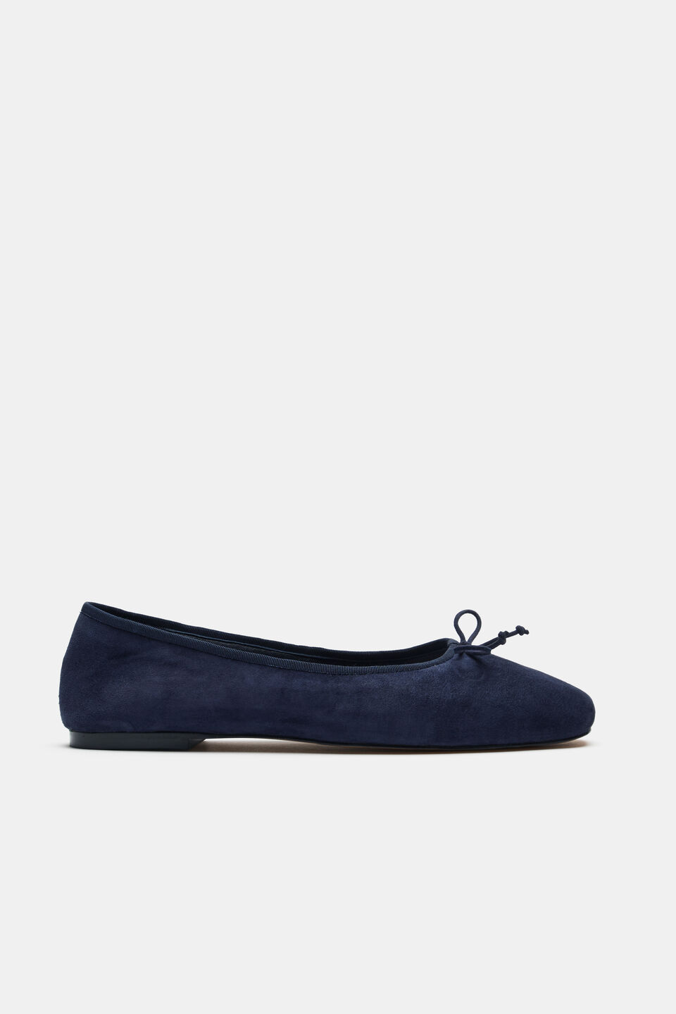 Kennedy Ballet Flat  Twilight Blue Suede