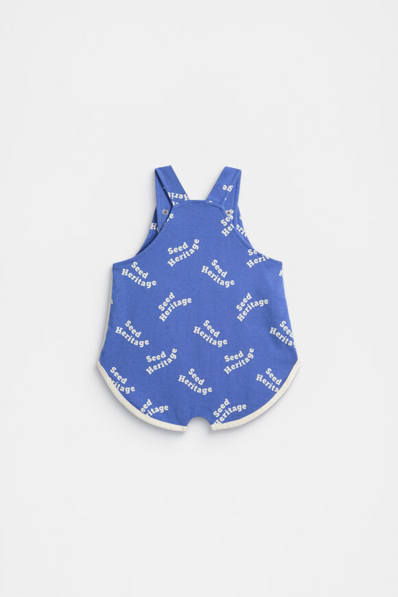 Sporty Logo Overall  Azure Blue  hi-res